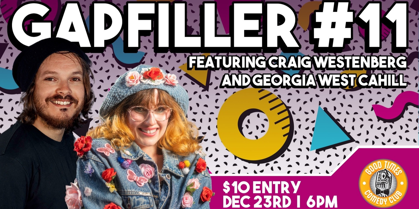 Banner image for Gapfiller #11 - Craig Westenberg and Georgia West-Cahill