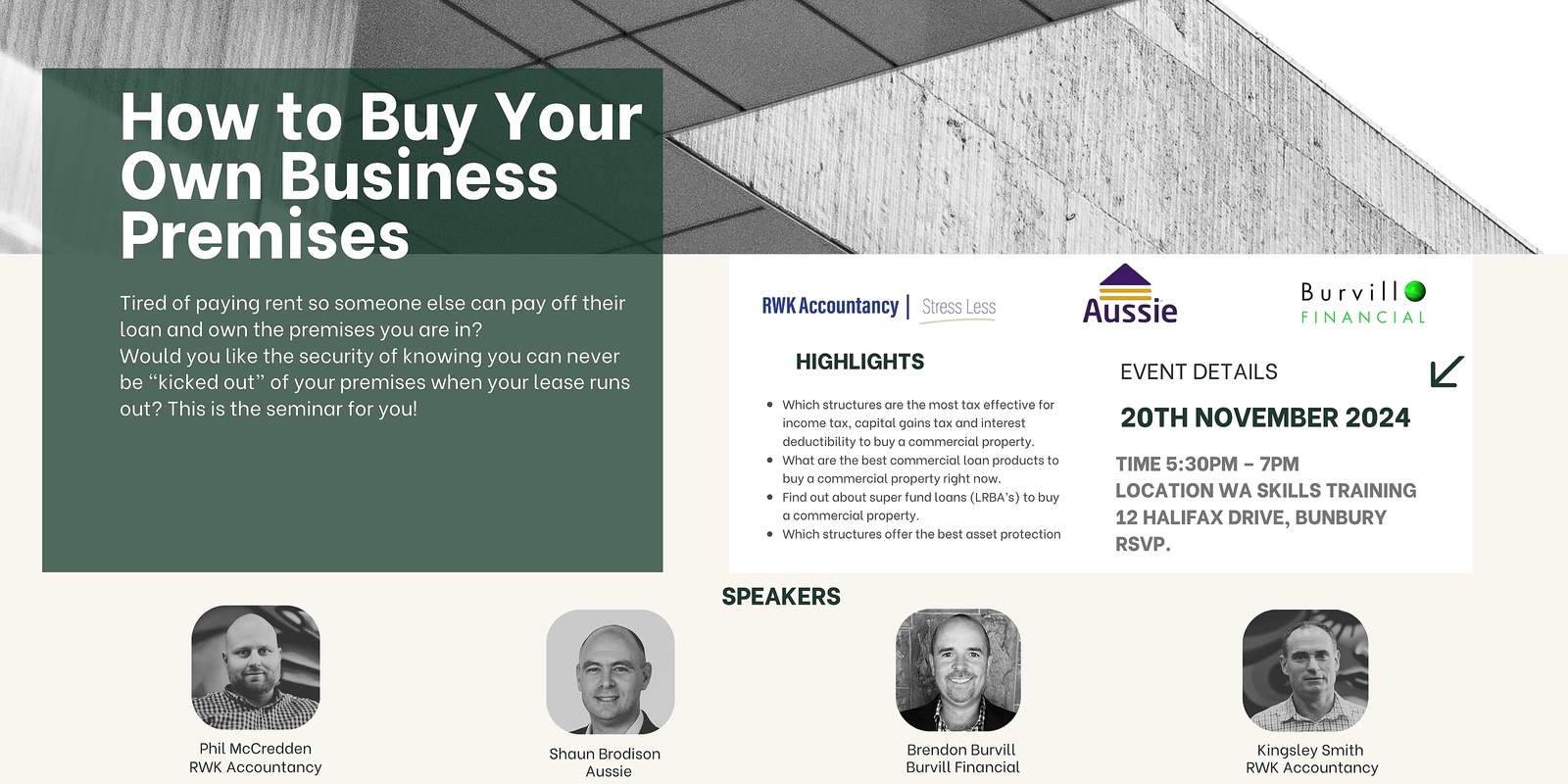 Banner image for How to Buy Your Own Business Premises