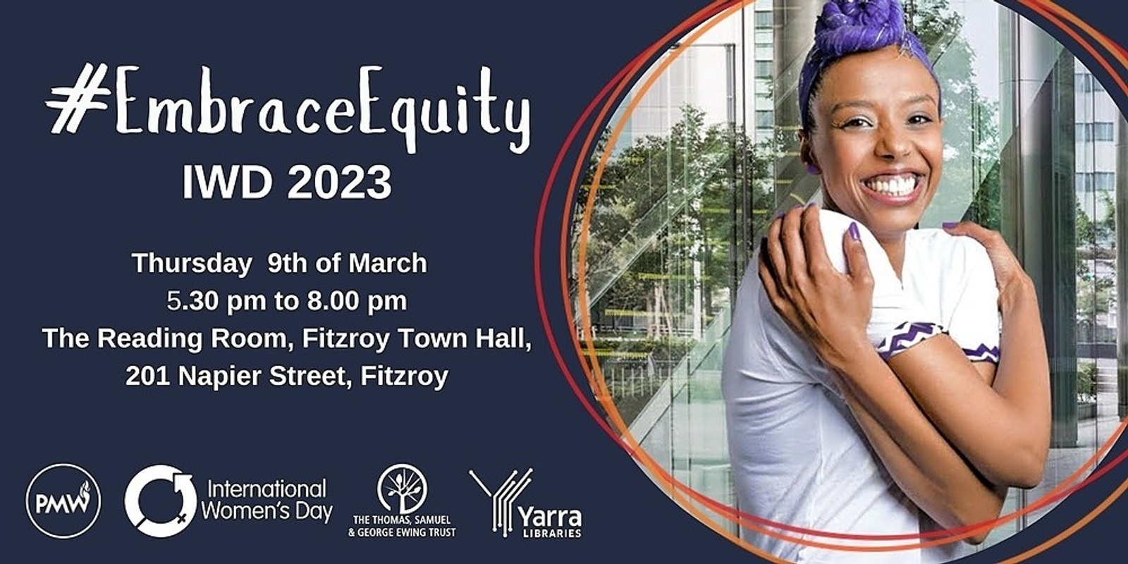 Banner image for #EmbraceEquity - IWD 2023