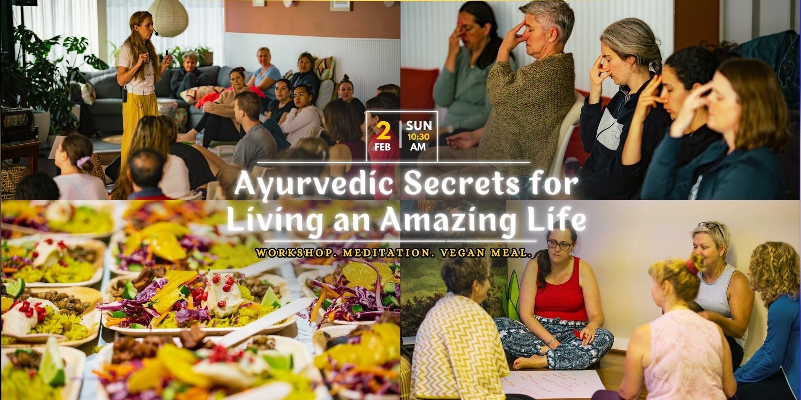 Banner image for Ayurvedic Secrets for Living an Amazing Life