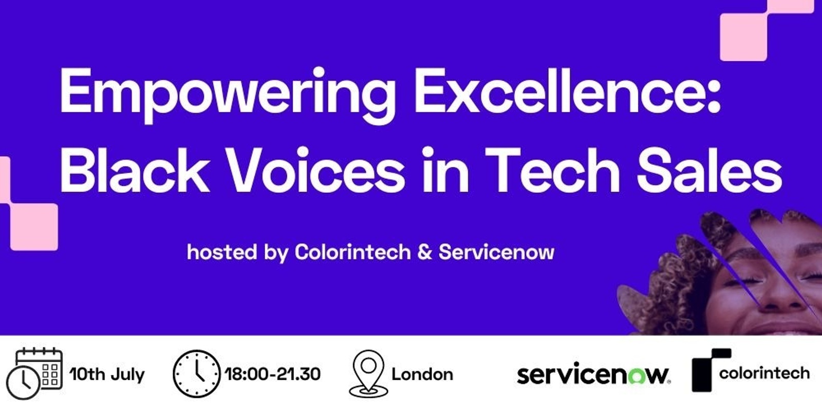 Banner image for Empowering Excellence: Black Voices in Tech Sales with ServiceNow