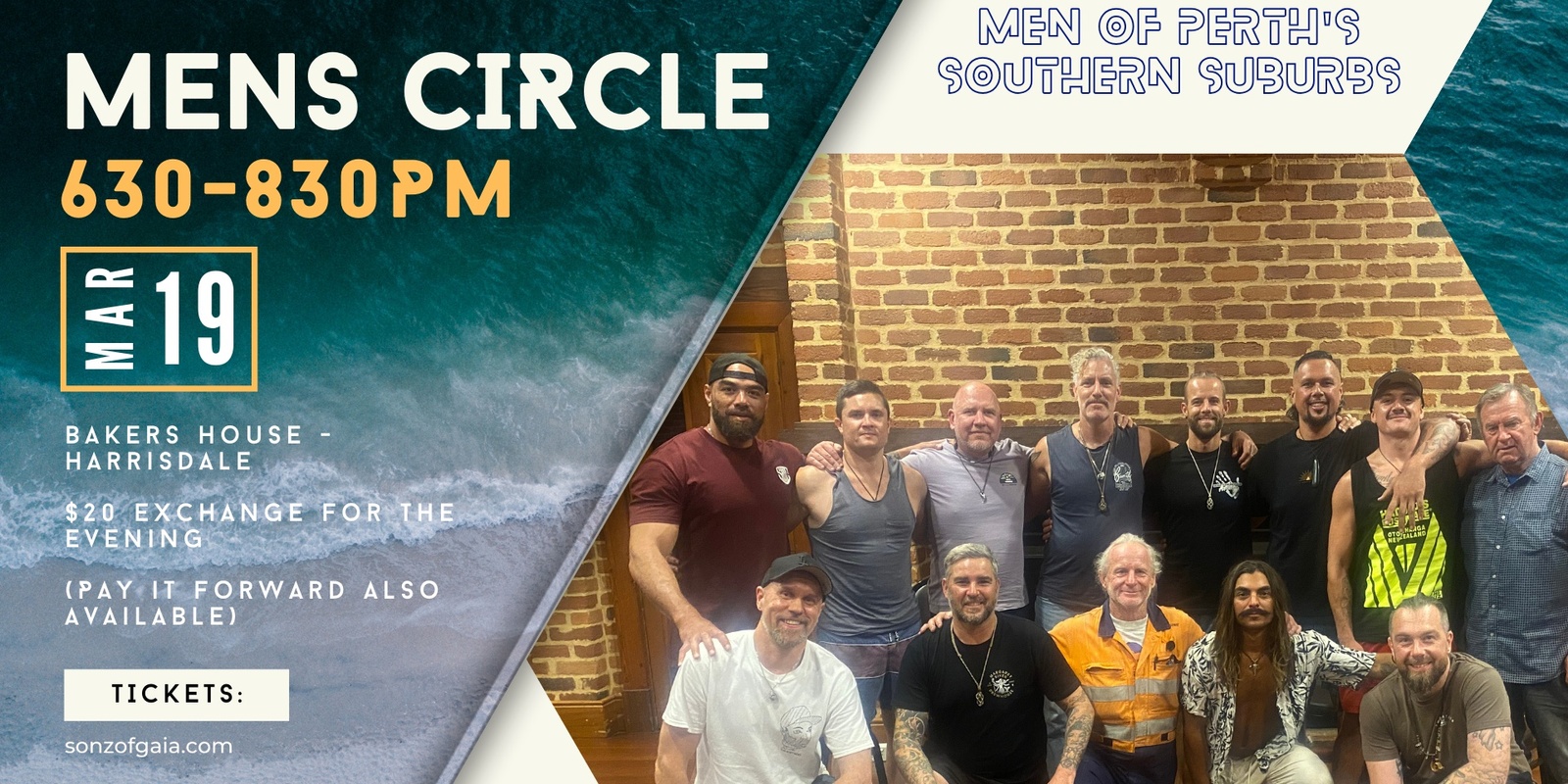 Banner image for Mens Circle: Perth's Southern Suburbs