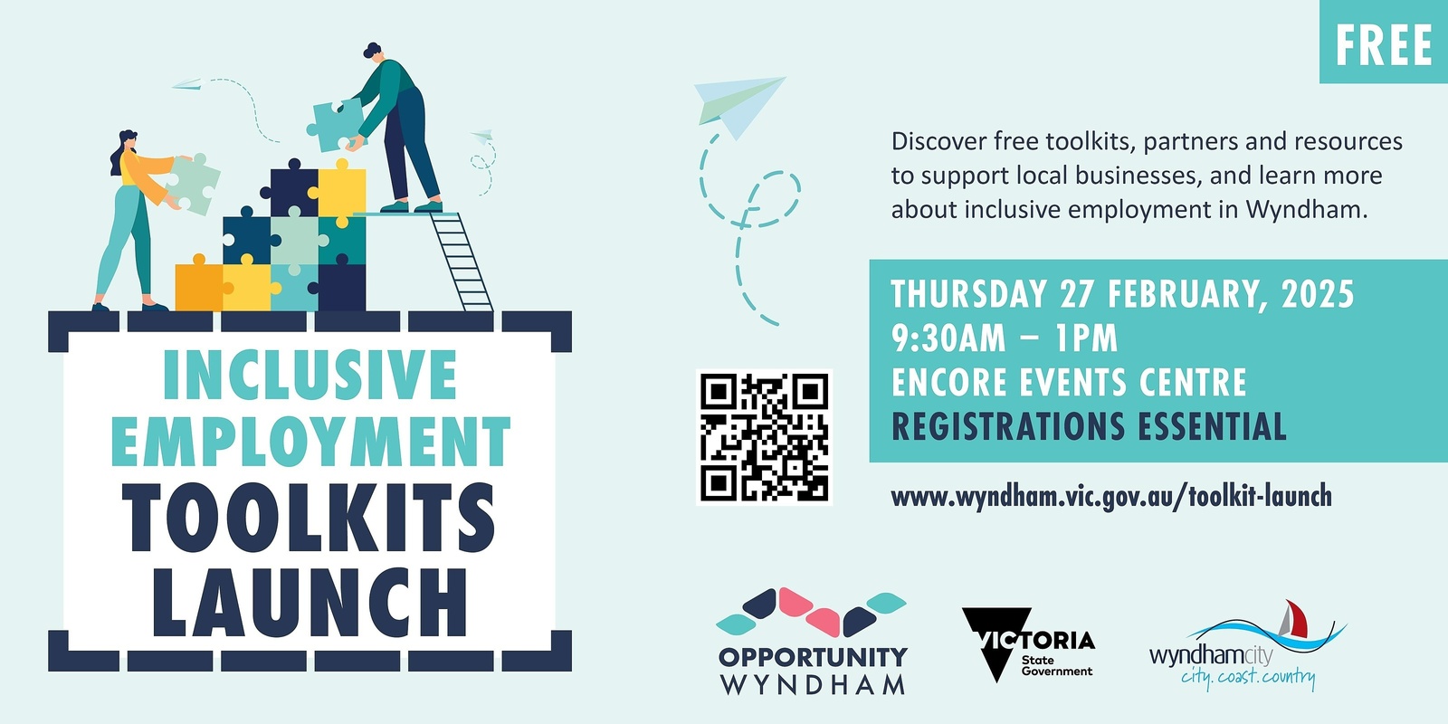 Banner image for Opportunity Wyndham Inclusive Employment Toolkit Launch