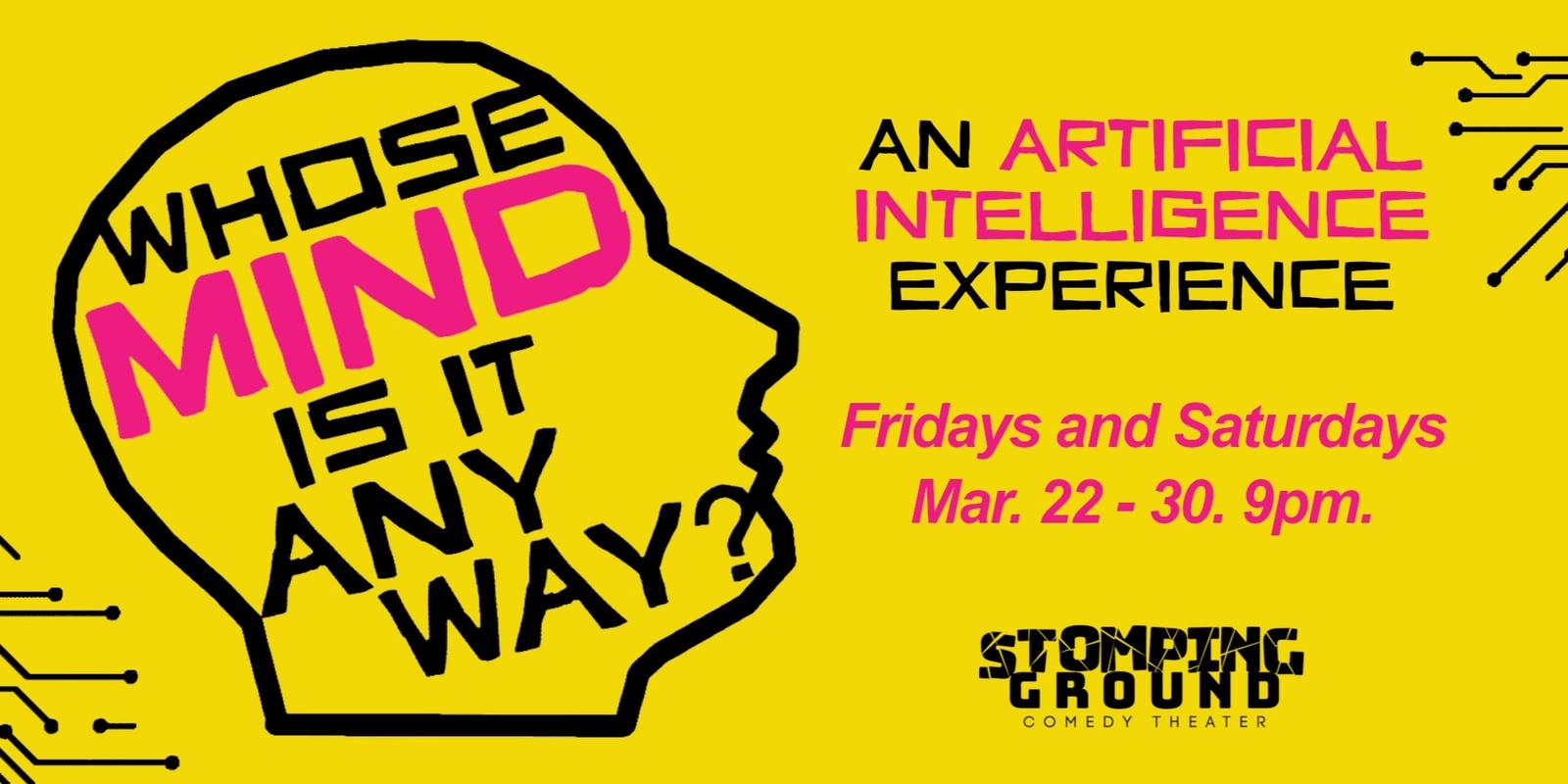 Banner image for Whose Mind is it Anyway? An Artificial Intelligence Experience