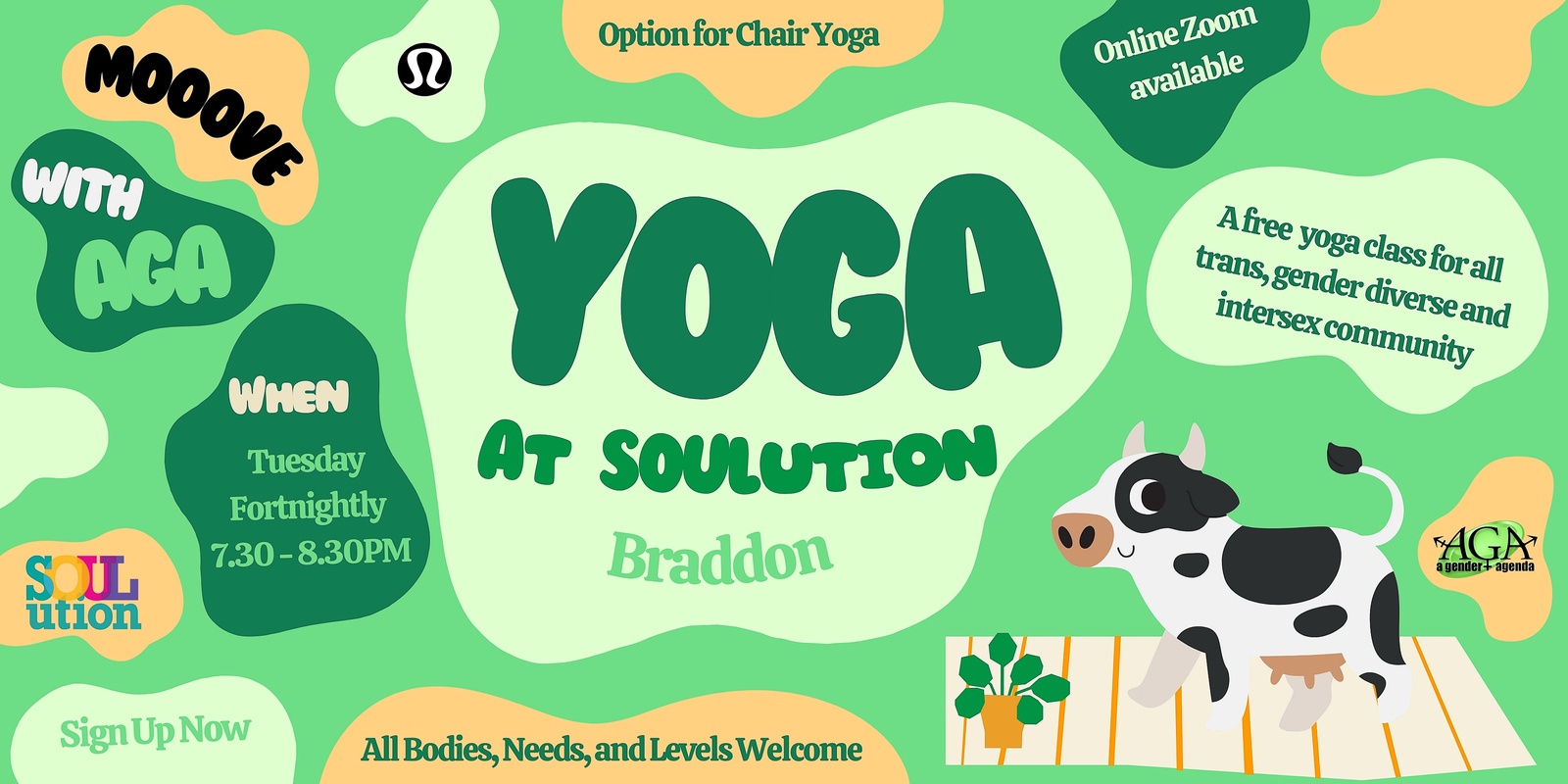 Banner image for Mooove with AGA: Yoga - July 2nd