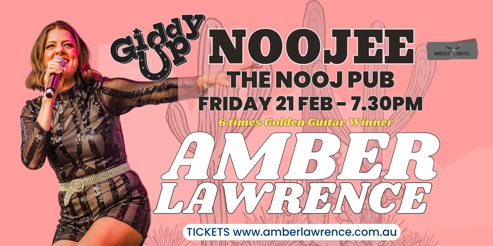 Banner image for Amber Lawrence - Giddy Up Noojee - 2025 Victorian Tour