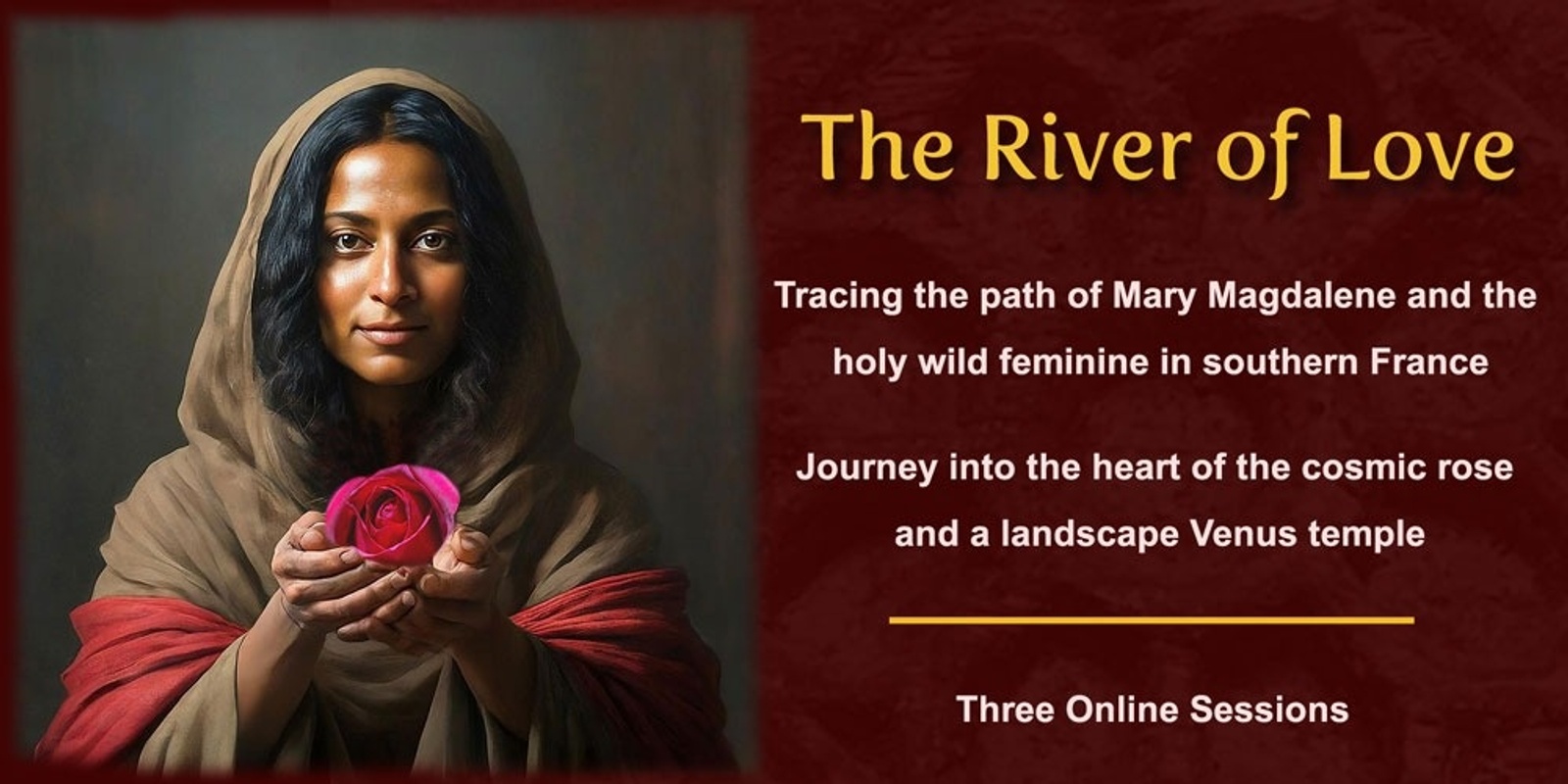 The River of Love. Mary Magdalene in France | Humanitix