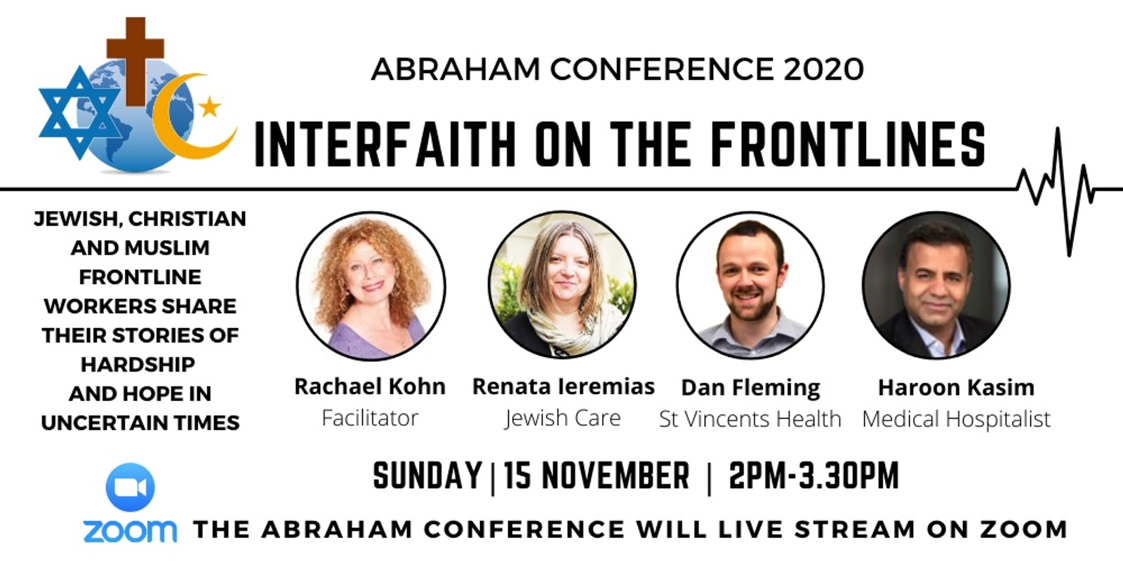 Banner image for Abraham Conference 2020 – Interfaith on the Frontlines
