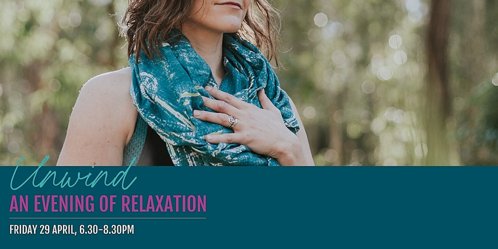 Banner image for Unwind: An evening of relaxation (April)