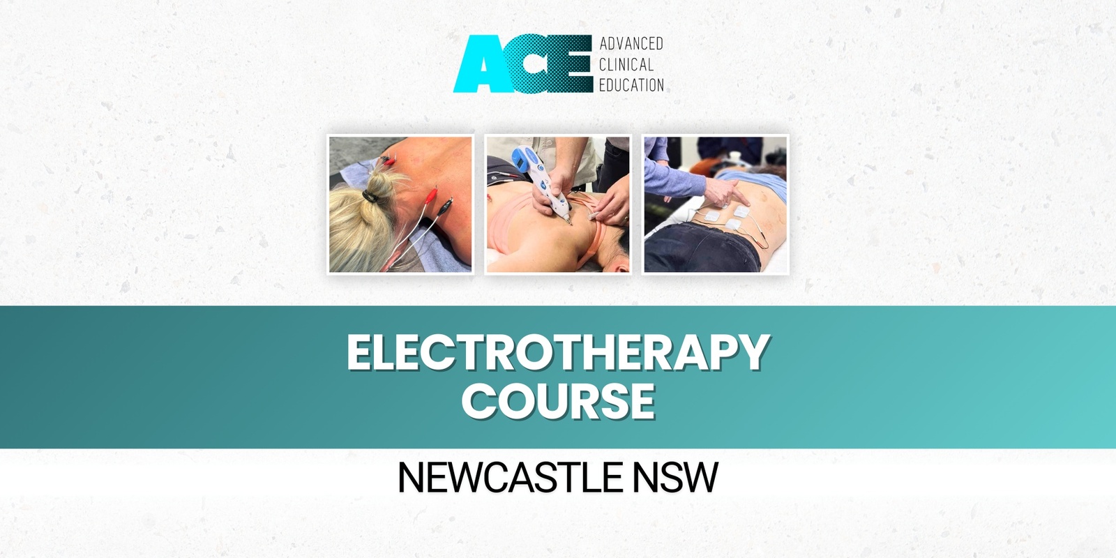 Banner image for Electrotherapy Course (Newcastle NSW)