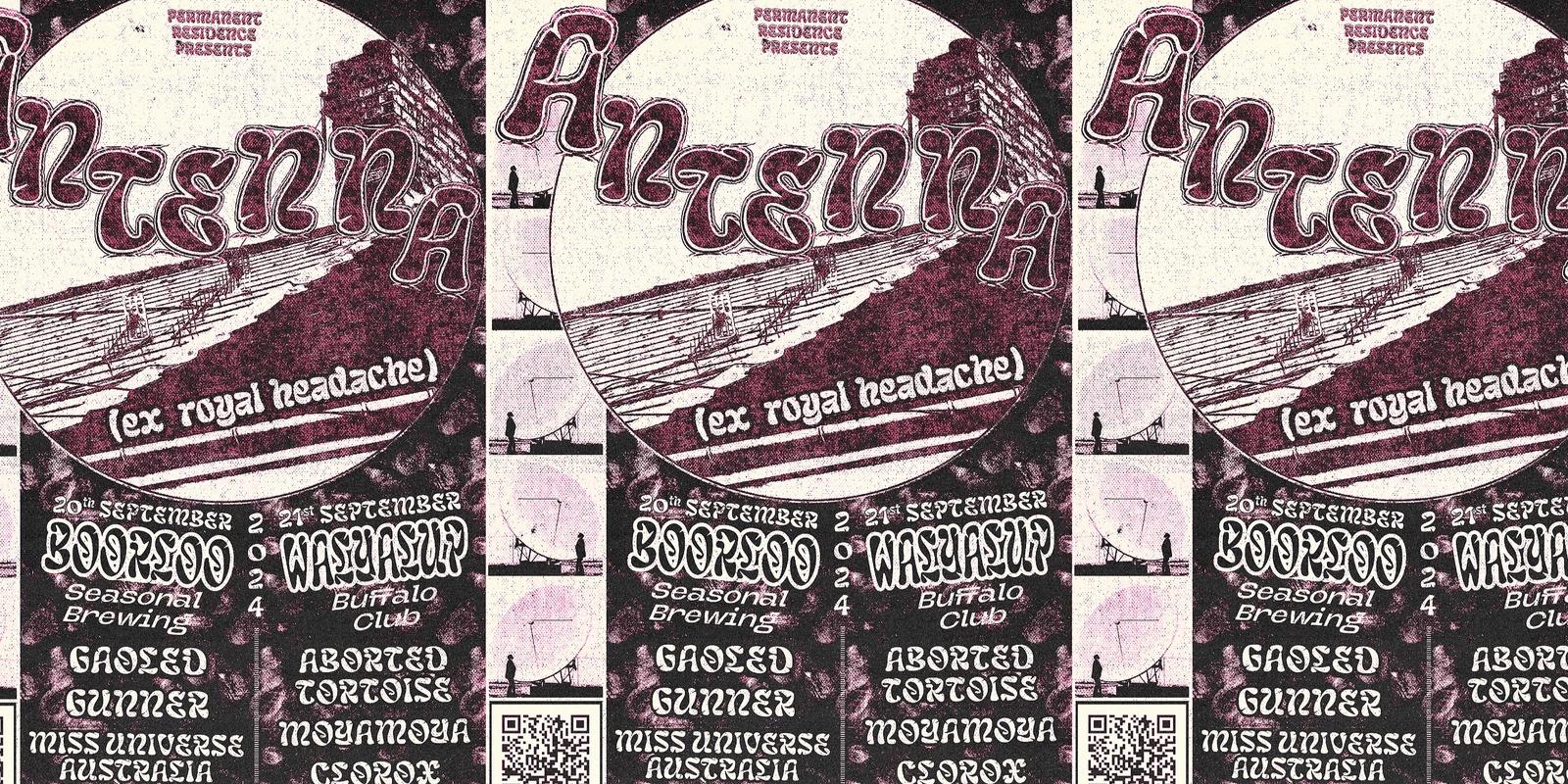 Banner image for Antenna (ex Royal Headache) @ Buffalo Club, Fremantle