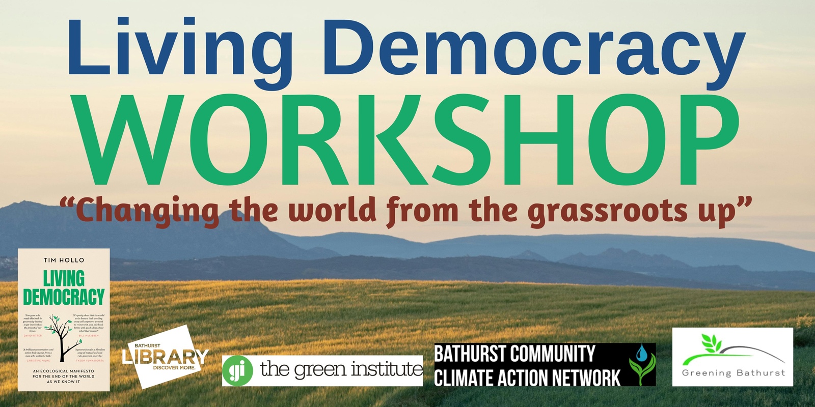 Banner image for Living Democracy Workshop