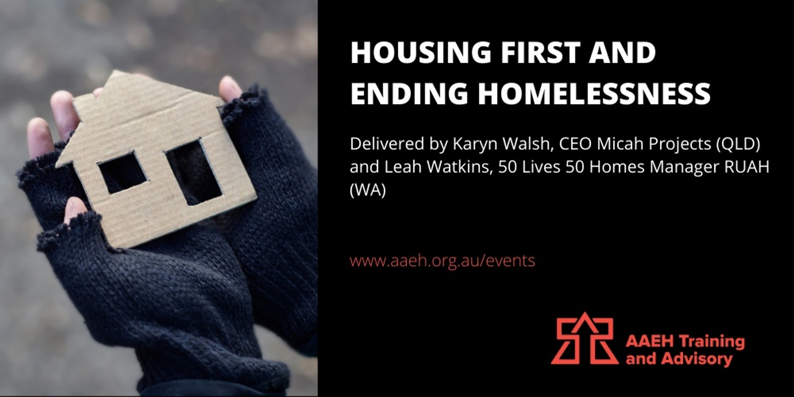 Banner image for Housing First and Ending Homelessness