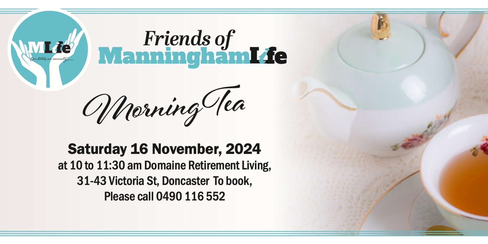 Banner image for Manningham Life Morning Tea