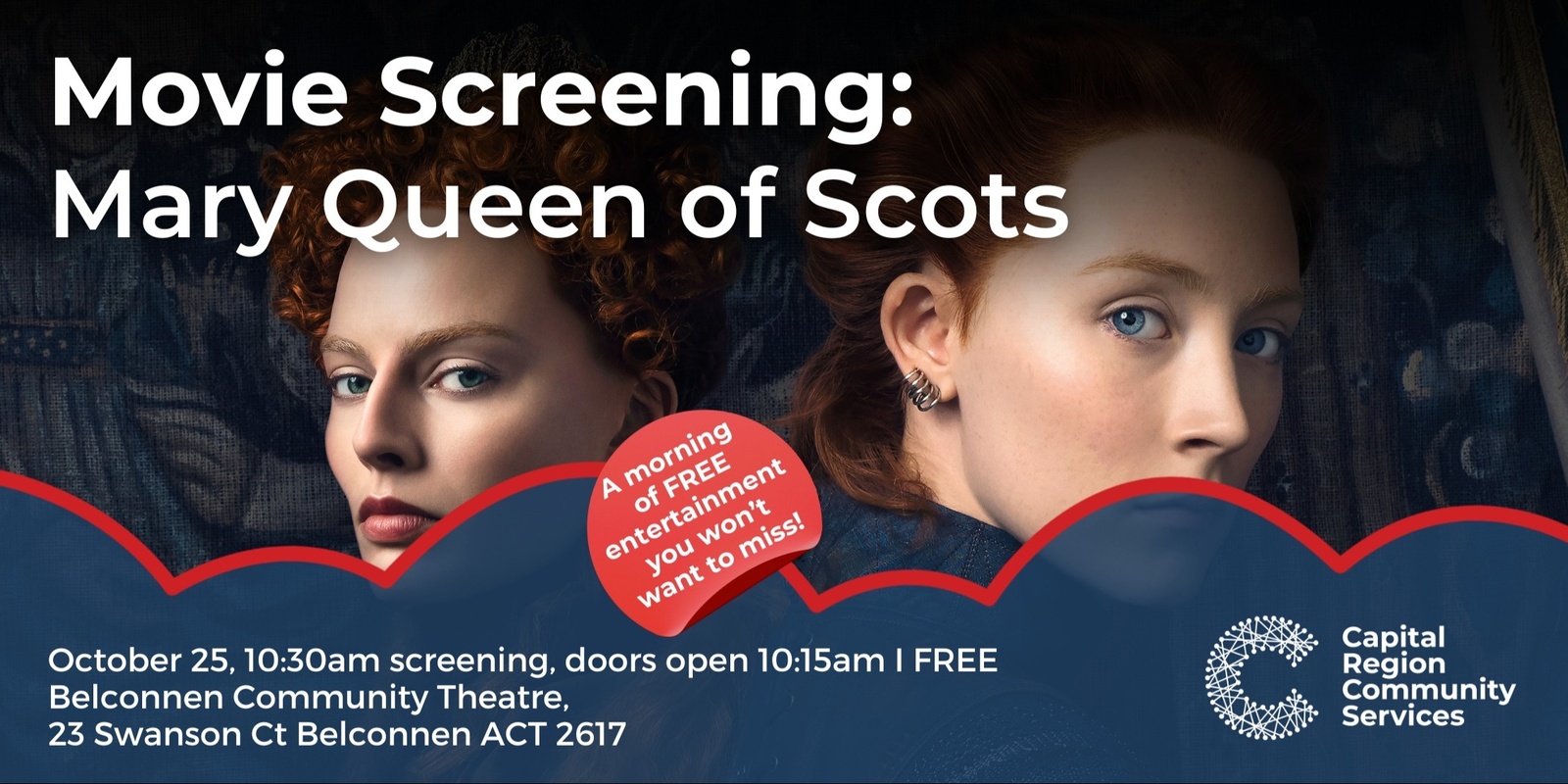 Banner image for Movie Screening: Mary Queen of Scots