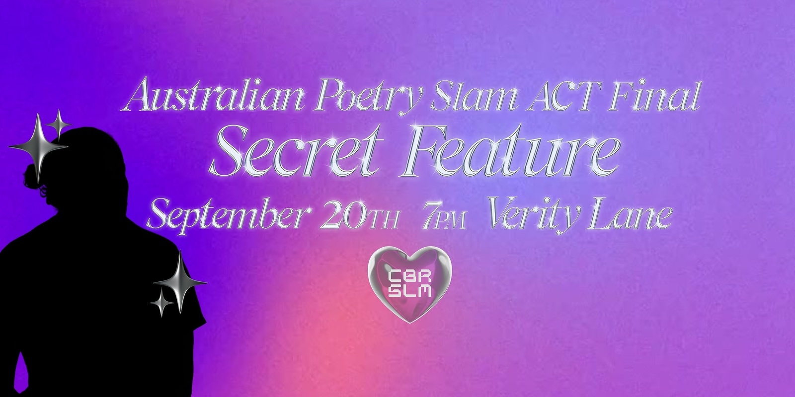 Banner image for Canberra Slam Presents: Australian Poetry Slam ACT Heat + Final // Ft. Secret Feature