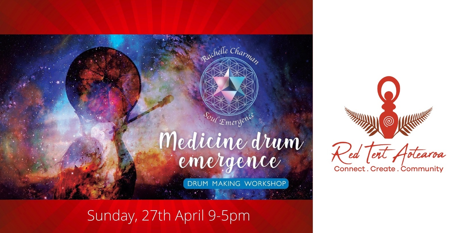 Banner image for Medicine Drum Emergence with Rachelle Charman