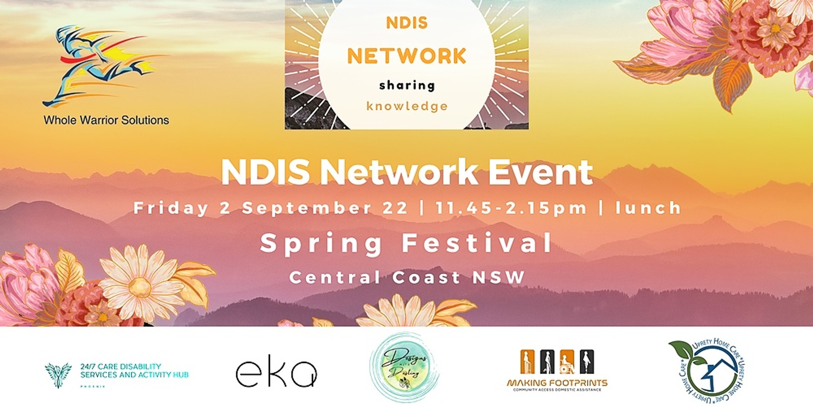 Banner image for Central Coast Spring Festival NDIS Network Event