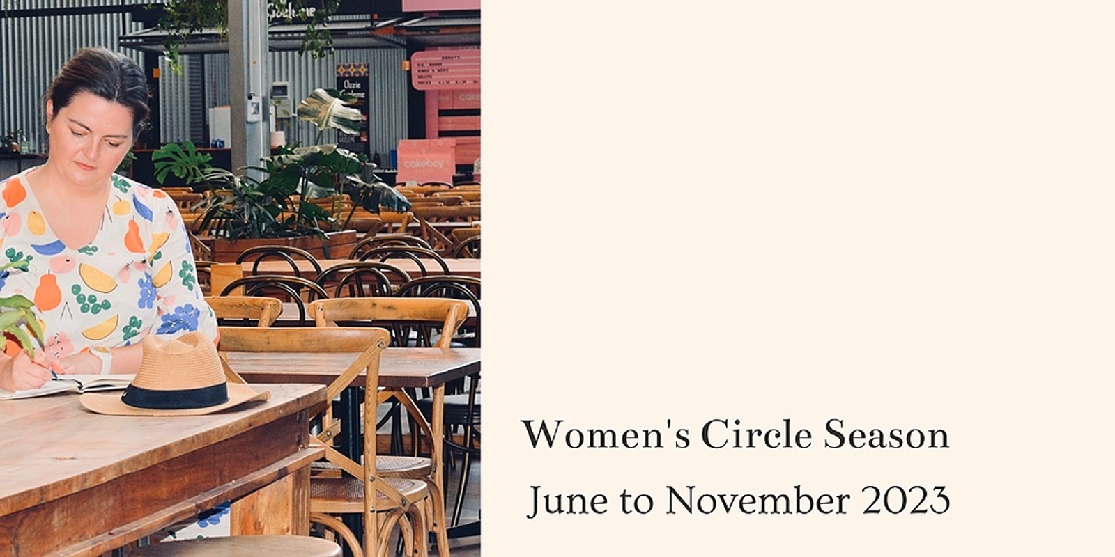Banner image for Women's Circle Season June to November 2023