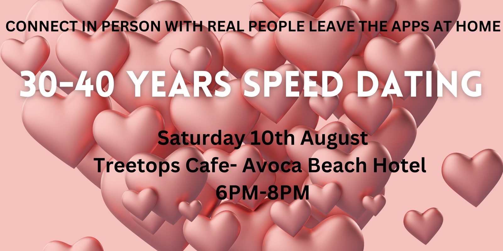 Banner image for 30-40 years Speed Dating 