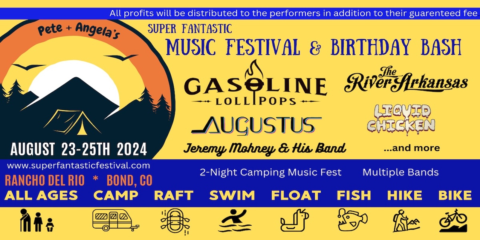 Banner image for Super Fantastic Music Festival & Birthday Bash