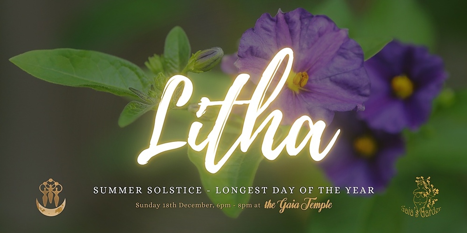 Banner image for Litha with Gaia's Garden