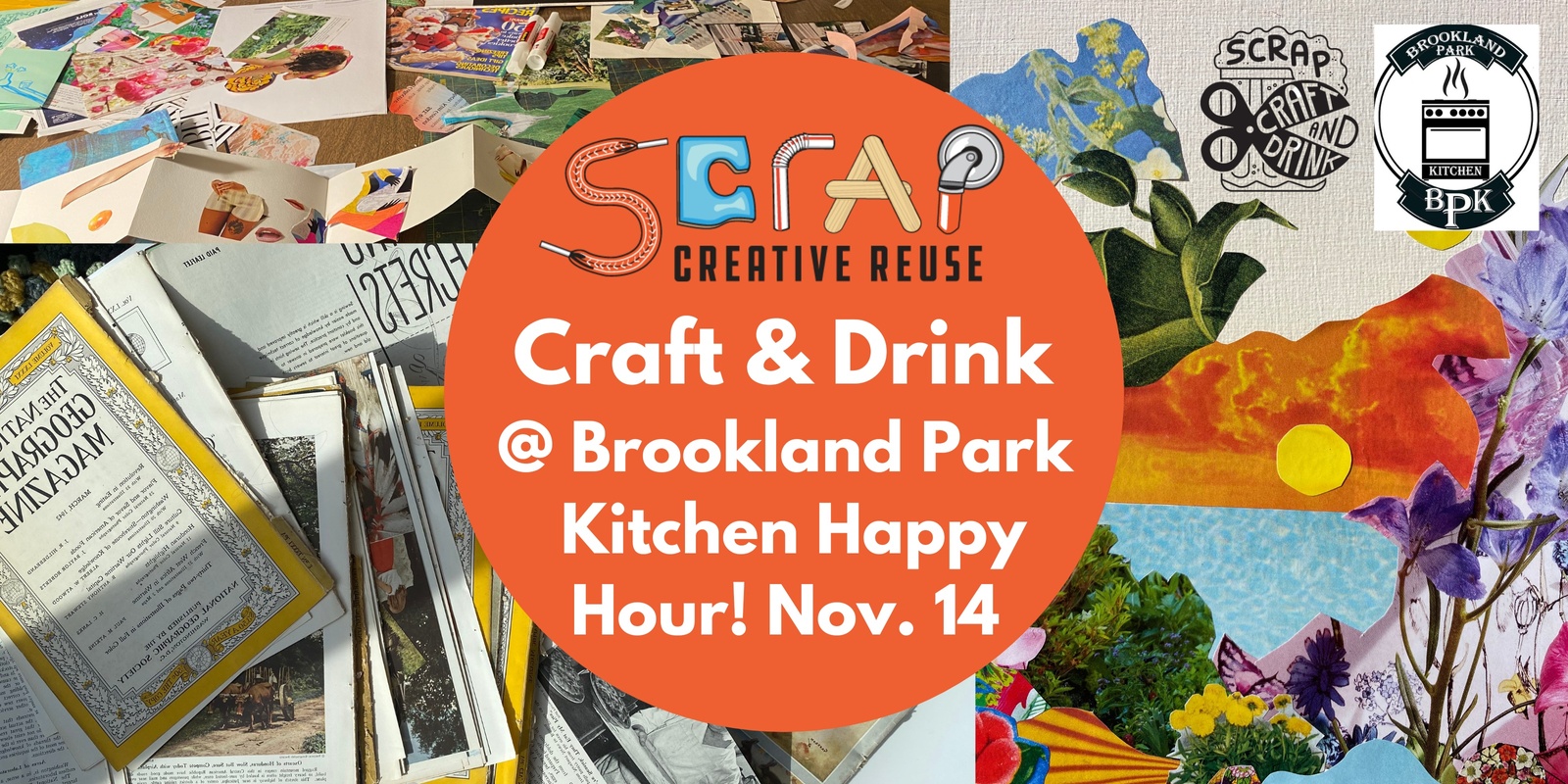 Banner image for Craft & Drink at Brookland Park Kitchen 11/14