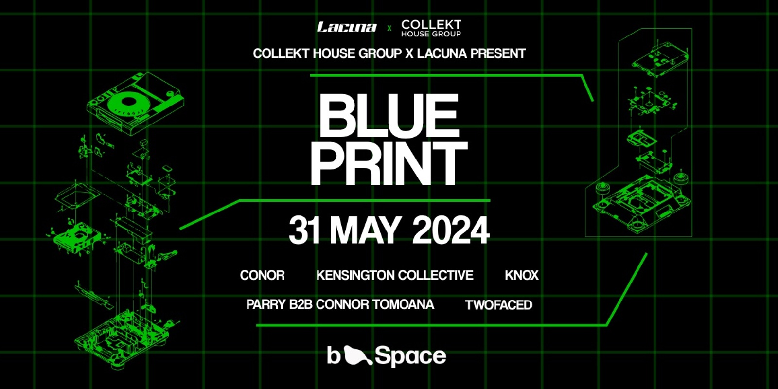 Banner image for BLUEPRINT Launch Party | b.Space