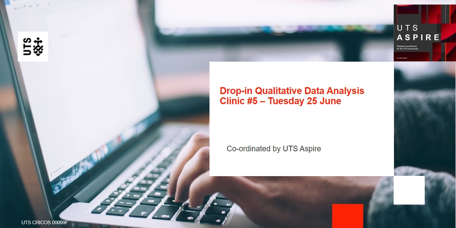 Banner image for Drop-in Qualitative Data Analysis Clinic #5