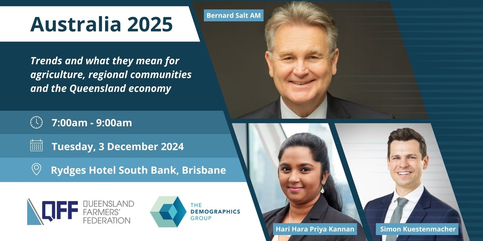 Banner image for Australia 2025: Trends and what they mean for agriculture, regional communities and the Queensland economy