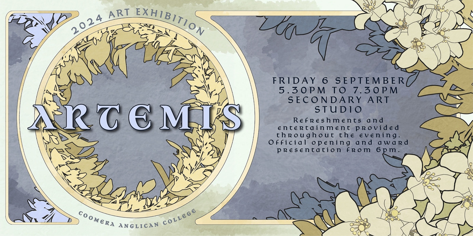 Banner image for ARTEMIS - 2024 Art Exhibition