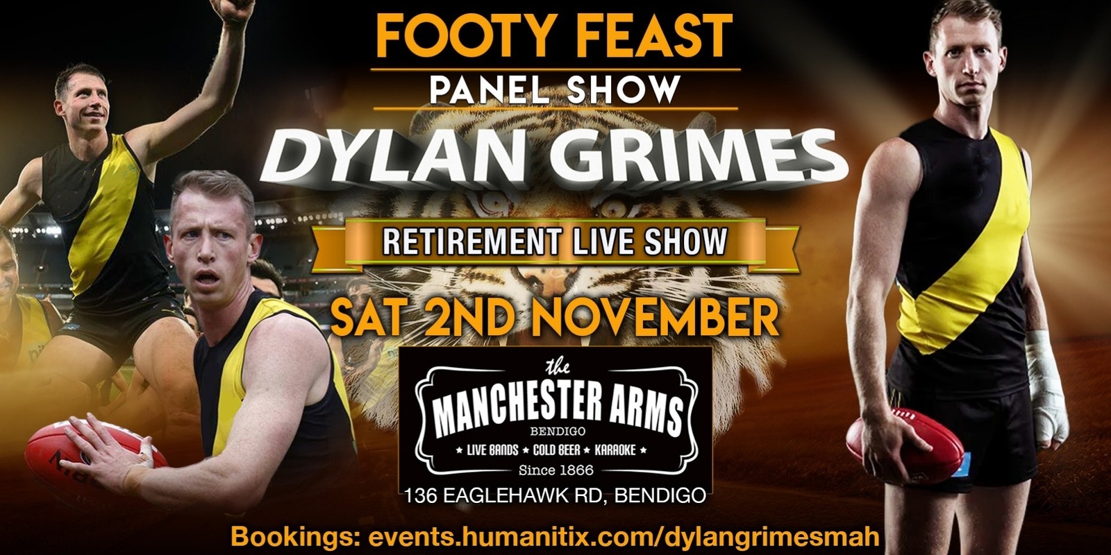 Banner image for Dylan Grimes Retirement "Live Show"