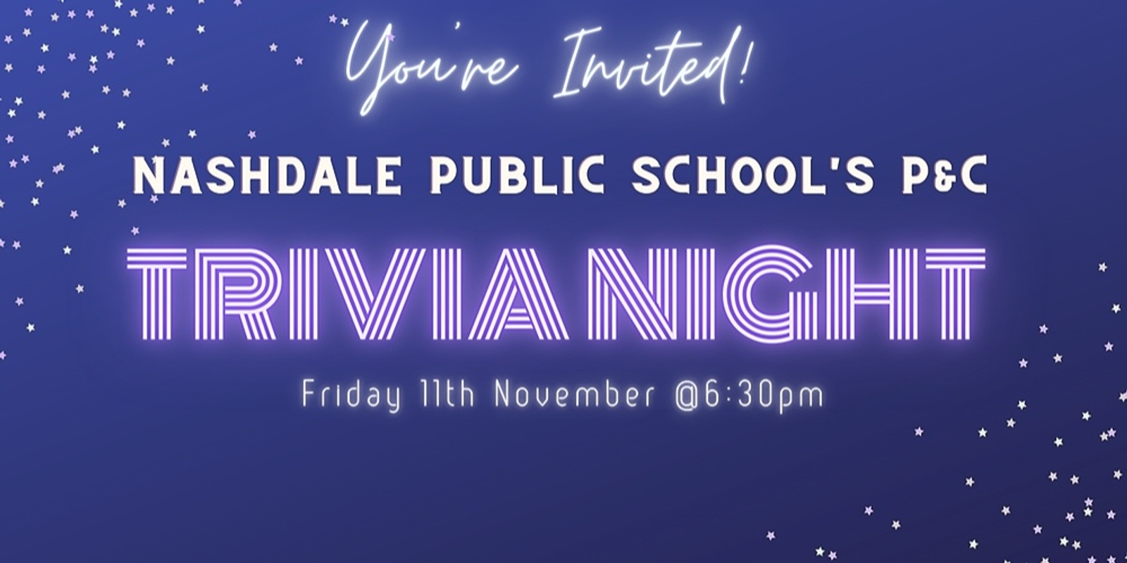 Banner image for Nashdale Public School P&C Trivia Night