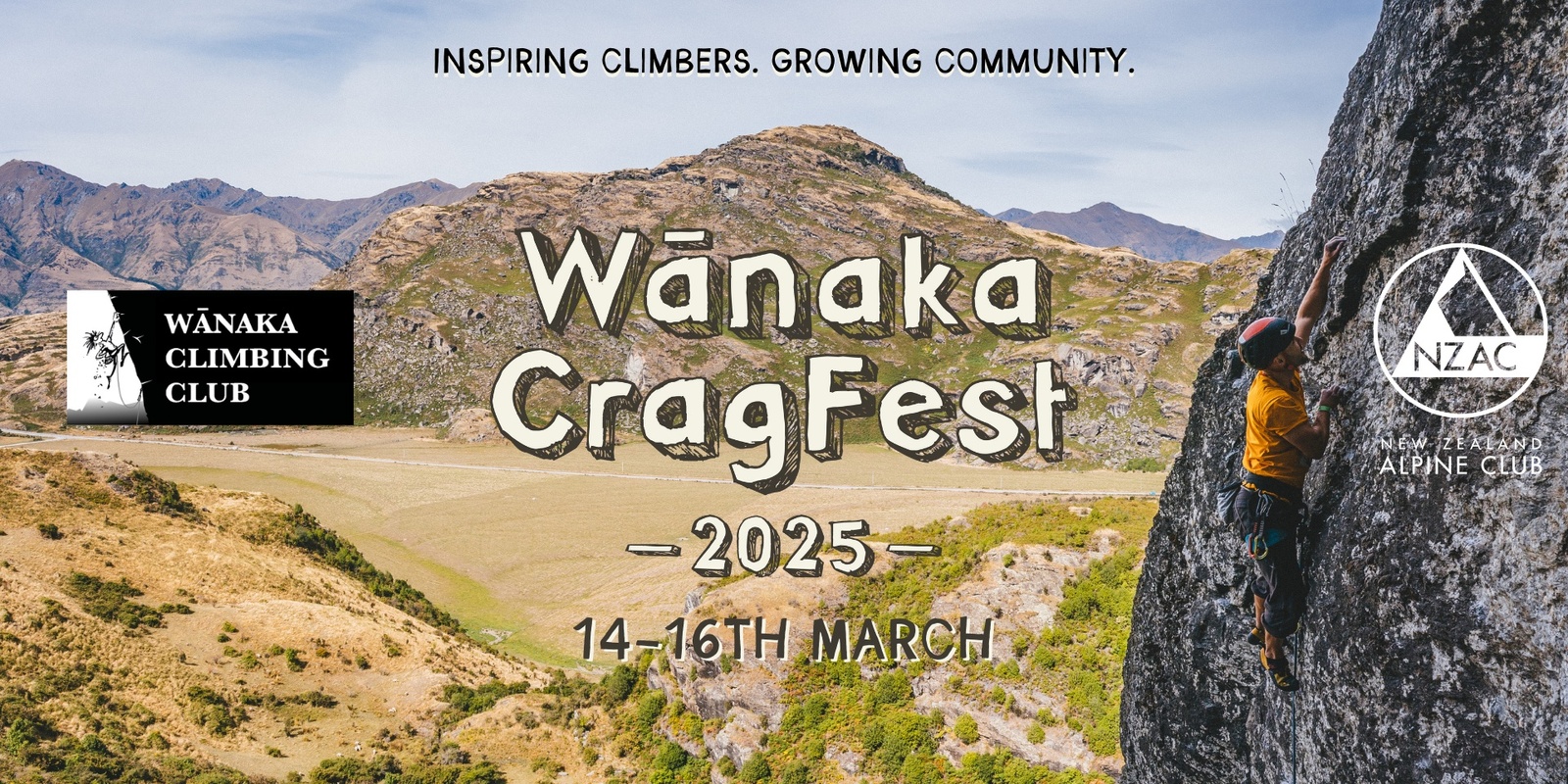 Banner image for Wānaka Crag Fest 2025