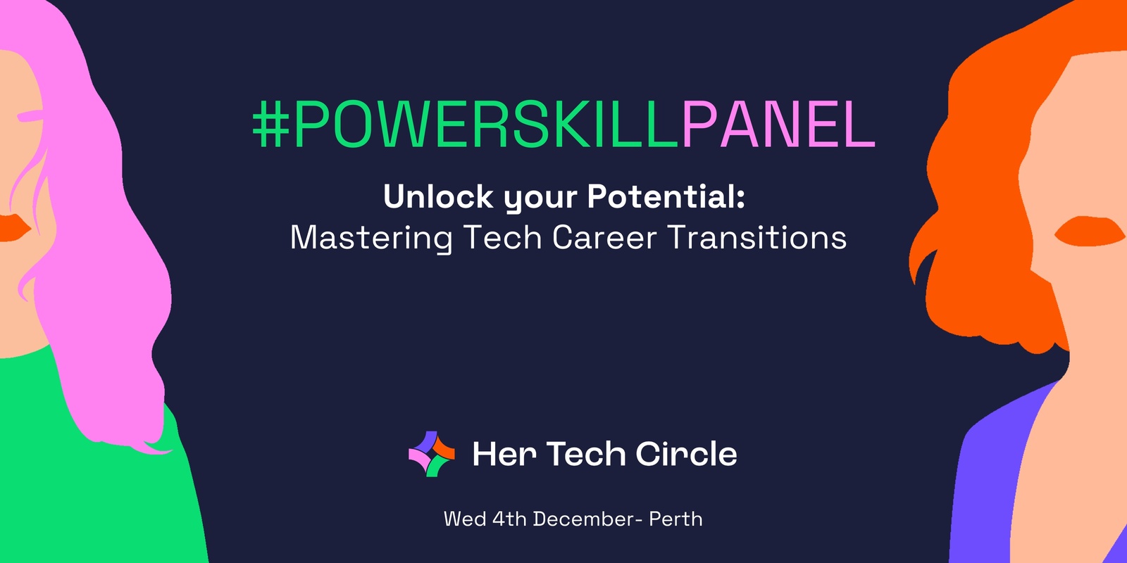 Banner image for Powerskill Panel - Unlock Your Potential: Mastering Tech Career Transitions