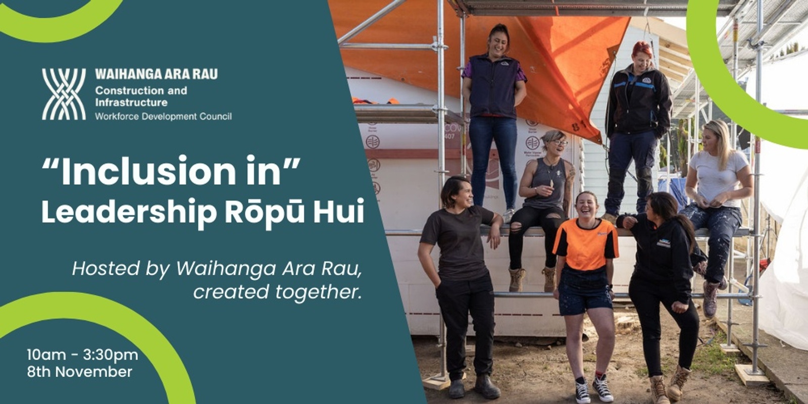 Banner image for Inclusion In - Leadership Rōpū Hui