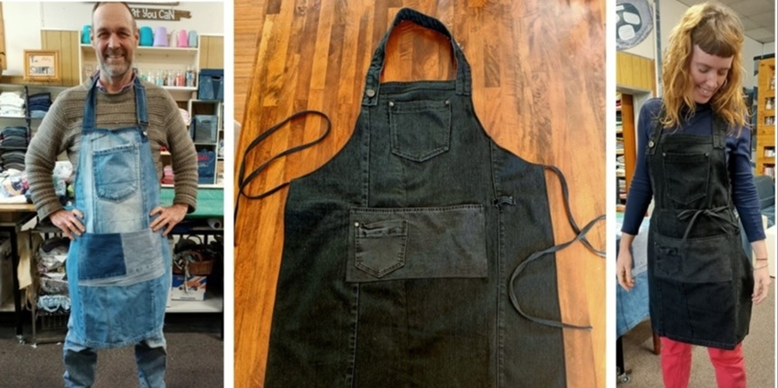 Banner image for  Jeans Apron Workshop @ Upcycle Newcastle