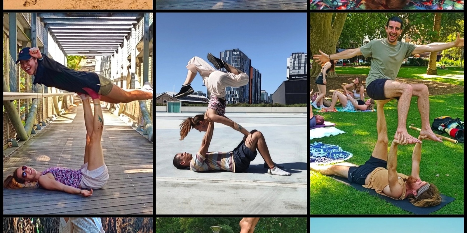 Banner image for Acroyoga for beginners and Handstand training