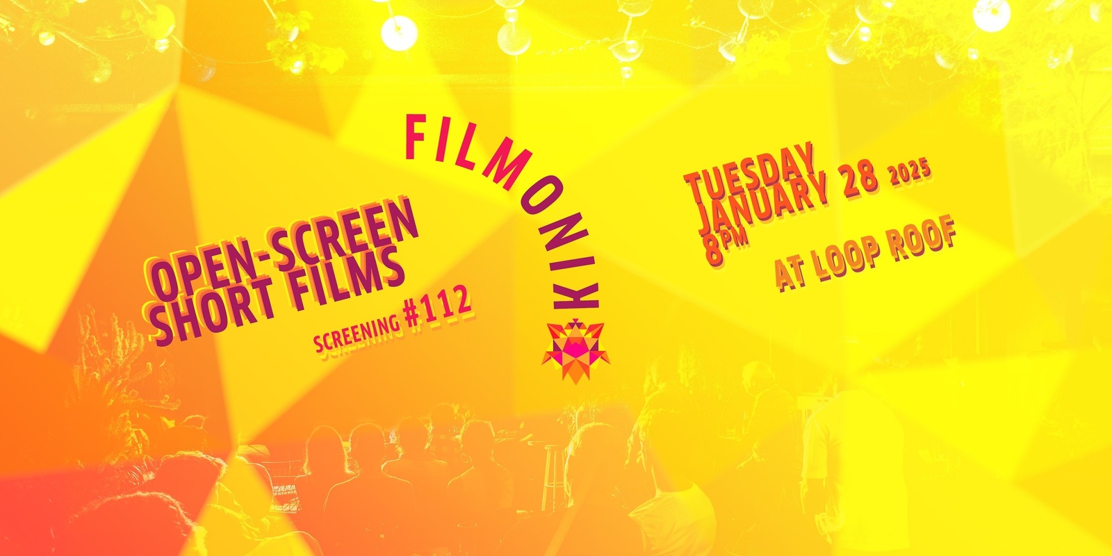 Banner image for Filmonik Open-Screen Short Films #112