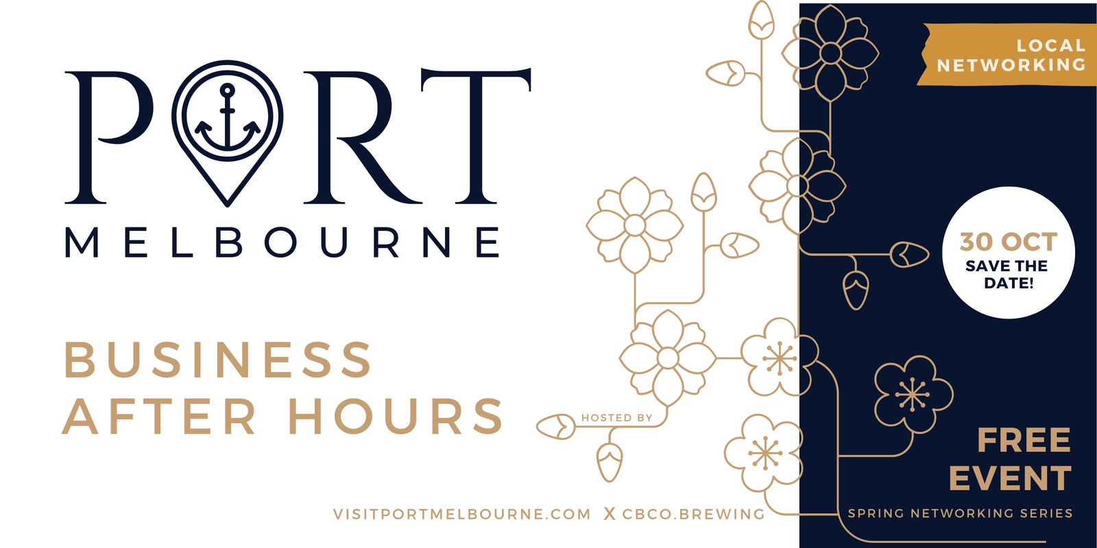 Banner image for Port Melbourne Business After Hours at CBCo. Brewing