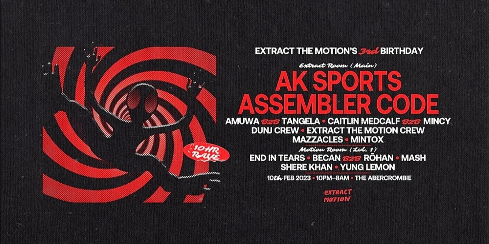 Banner image for Extract The Motion 3rd Birthday