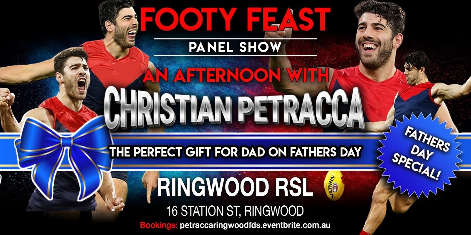 Banner image for Christian Petracca "Live Show" - Fathers Day Special