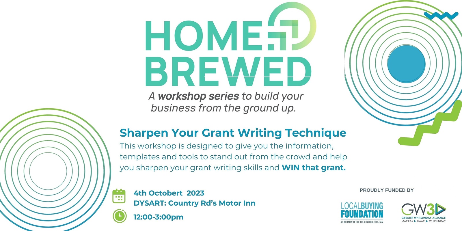 Banner image for Home Brewed: Sharpen Your Grant Writing Technique Dysart