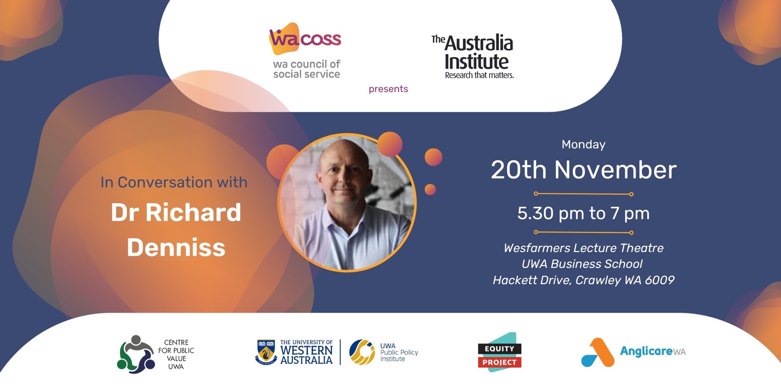 Banner image for In Conversation with Dr Richard Denniss 