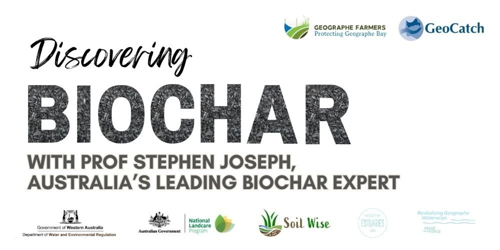 Banner image for Discovering BioChar Workshop