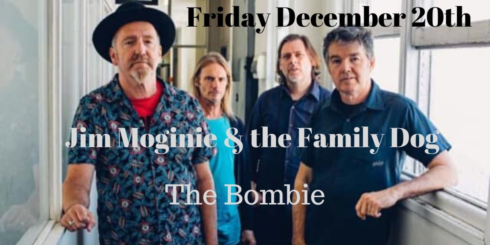 Banner image for Midnight Oil's Jim Moginie and the Family Dog at The Bombie
