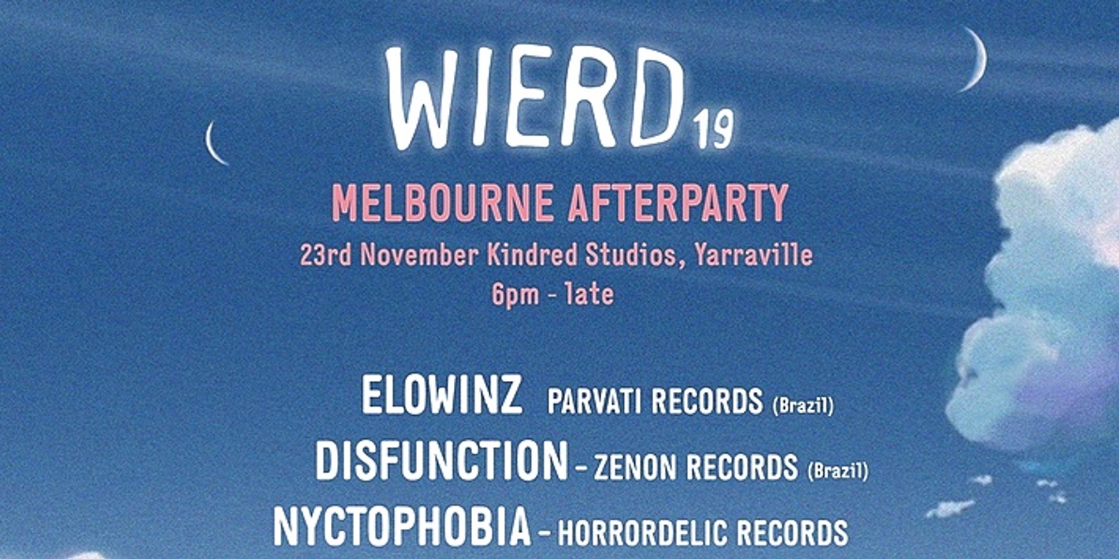 Banner image for Wierd19 Afterparty Melbourne