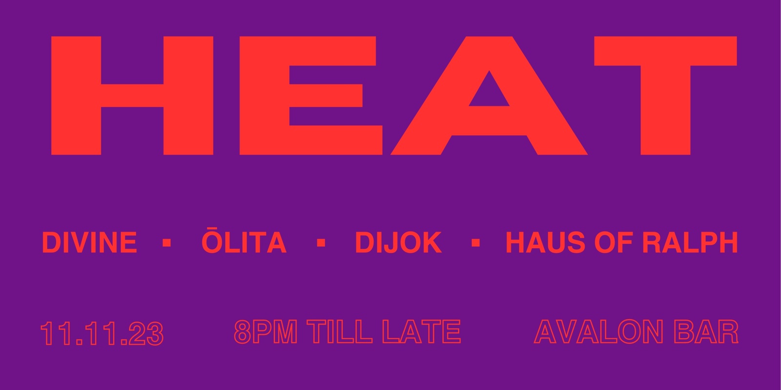 Banner image for HEAT 