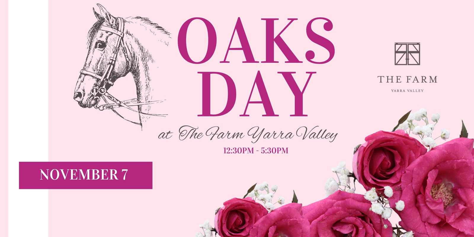 Banner image for Oaks Day at The Farm