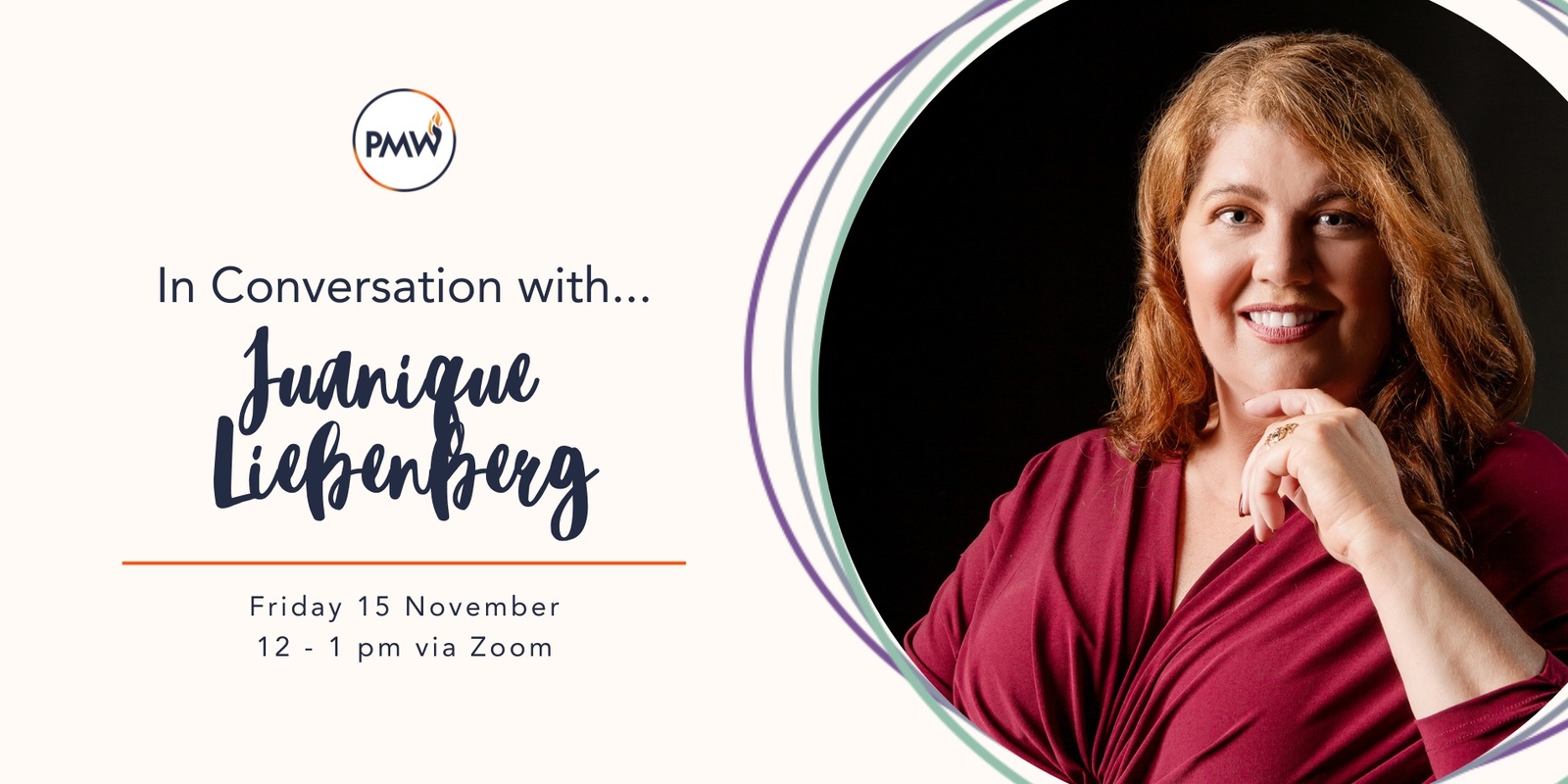 Banner image for In Conversations with... Juanique Liebenberg